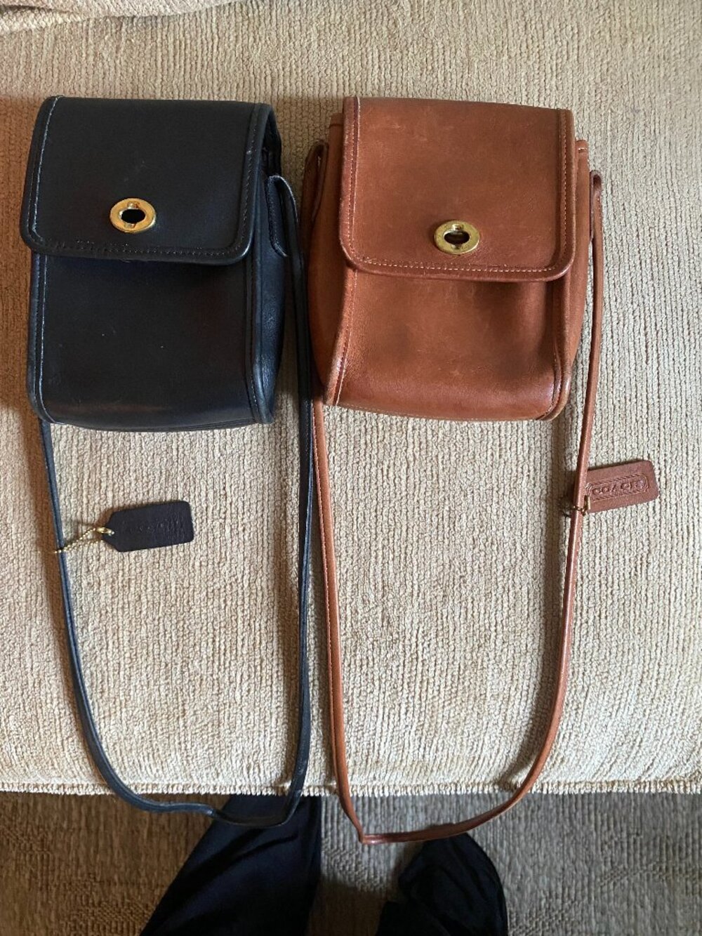 two Coach vintage Murphy bags